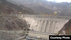 Токтогульская ГЭС в Кыргызстане