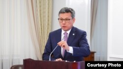 Министр торговли и интеграции Казахстана Бахыт Султанов.