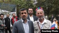 Абдулазиз Раҷабов бо Маҳмуди Аҳмадинажод