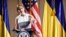 Постійний представник США в ООН Саманта Пауер під час звернення до українців. Київ, 11 червня 2015 року