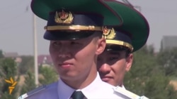 Border Ceremony As Kyrgyzstan Joins Eurasian Union