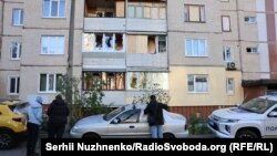 Орус армиясынын дрон соккусунун кесепети. Киев. Ноябрь, 2024-жыл. 
