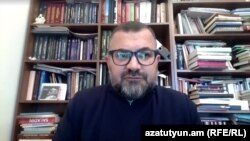 Շահէ ծայրագույն վարդապետ Անանյանը զրուցում է «Ազատության» հետ, 19-ը հունիսի, 2025թ.