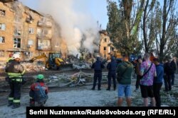 Наступствы расейскай атакі на Кіеў