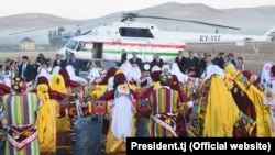Dildor Maqsudshoev was among a group of local officials accompanying President Emomali Rahmon during his visit to towns and villages in Gorno-Badakhshan.