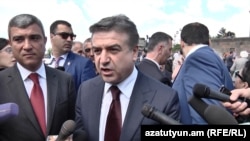 Премьер-министр Армении Карен Карапетян, Ереван, 9 мая 2017 г.