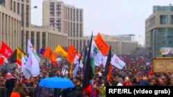 Ռուսաստան - Բողոքի հանրահավաքը Մոսկվայում, 29-ը սեպտեմբերի, 2019թ․