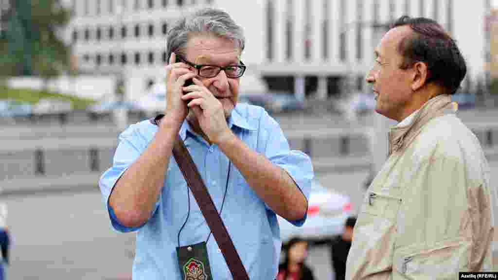 &quot;Звезда Поволжья&quot; газетасының баш мөхәррире Рәшит Әхмәтов (с)