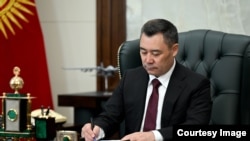 Садыр Жапаров. 