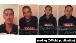 Сокулук райондук милиция бөлүмүнөн качып чыккандар. Сүрөттү ИИМ таратты.