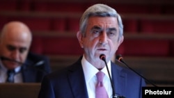 Հայաստանի նախագահ Սերժ Սարգսյան