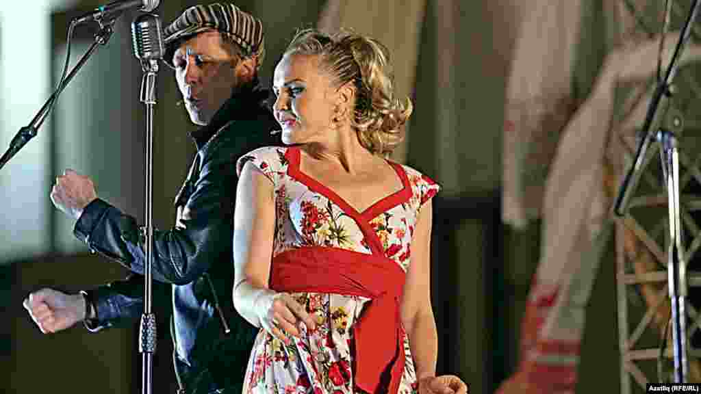 Камал театры каршында яңа сезон ачу тантанасы&nbsp;