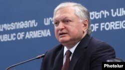 Министр иностранных дел Армении Эдвард Налбандян (архив)