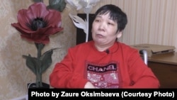 Жительница Кызылорды Зауре Уксимбаева