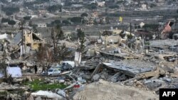 Ливандын түштүгүндөгү Айта-эш-Шааб кыштагы Израил армиясынын аскердик операциясынан кийин, 28-январь, 2025-жыл.