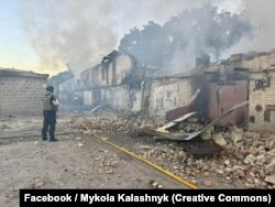 Наслідки російської повітряної атаки. Київщина, 4 липня 2025 року