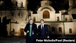 Մեծ Բրիտանիայի վարչապետը և Ուկրաինայի նախագահը, արխիվ