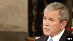 جرج بوش، رییس جمهوری آمریکا
عکس از epa