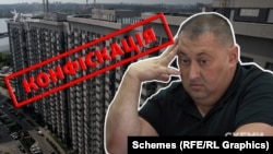 У вересні 2024 року «Схеми» встановили, що ці апартаменти, в яких проживав сам поліцейський з родиною, були оформлені на його тещу, яка офіційно заробила за життя лише 100 гривень