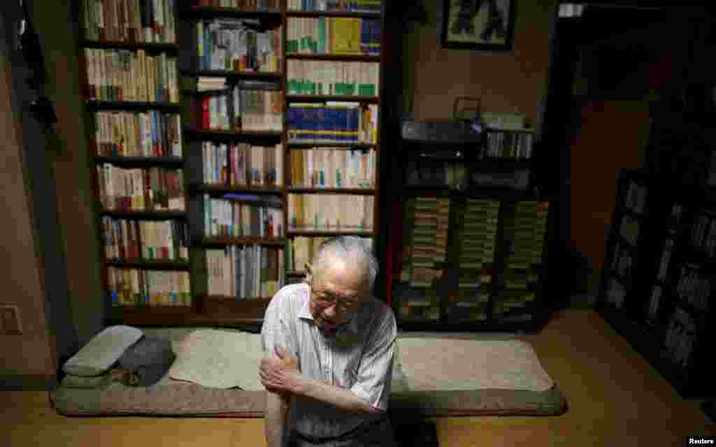 Один з тих, хто пережив бомбардування, 89-річний Акіра Ямада &ndash; колишній керівник університету Фукусіми