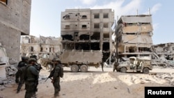 Израил аскерлери Газа секторунда, сентябрь, 2024.  