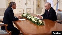 Պուտին-Գրոսսի հանդիպում Սանկտ Պետերբուրգում, հոկտեմբեր 2022թ․