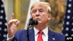 دونالد ترامپ می‌گوید جنگ با گروه‌های مختلف صدها سال است که ادامه دارد.