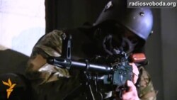 БТРи і автоматники провели вишкіл із захисту Верховної Ради