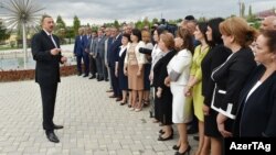 İlham Əliyev Ağsuda