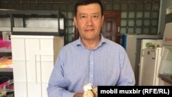 Ученому Ойбеку Ойбек Кимсанбоеву удалось создать сорт цветного хлопчатника. 