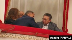 Татарстан җитәкчеләре "Сөембикә" операсы премьерасында (архив фотосы)