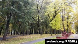 Парк пераможцаў у Віцебску