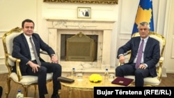 Aljbin Kurti i Hašim Tači, fotoarhiv