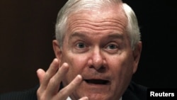 رابرت گیتس، وزیر دفاع ایالات متحده آمریکا. 