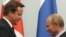 Дейвід Камерон і Володимирв Путін під час їхньої зустрічі в Москві, 12 вересня 2011 року