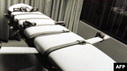 تخت تزریق سم برای کشتن مجرمینی که به اعدام محکوم شده اند.
