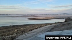 Тайганське водосховище. Крим, 1 лютого 2025 року