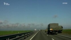 У Криму триває інтенсивне переміщення російської військової техніки (відео)