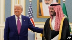 Трамп и бен Салман