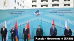 ЕАЭБге мүчө өлкөлөрдүн өкмөт башчылары