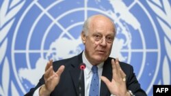  استفان دی میستورا، نماینده ویژه سازمان ملل برای حل و فصل بحران سوریه 