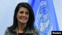 نیکی هیلی،‌ نماینده آمریکا در سازمان ملل متحد