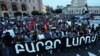 Armenia - People demonstrate in Yerevan against a rise in electricity prices, 27May2015.