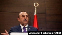 Թուրքիայի արտաքին գործերի նախարար Մևլյութ Չավուշօղլուն, արխիվ: 