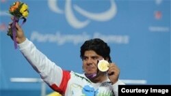 مجید فرزین دارنده مدال طلای پارالمپیک لندن