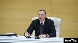 Президент Азербайджана Ильхам Алиев (архив)