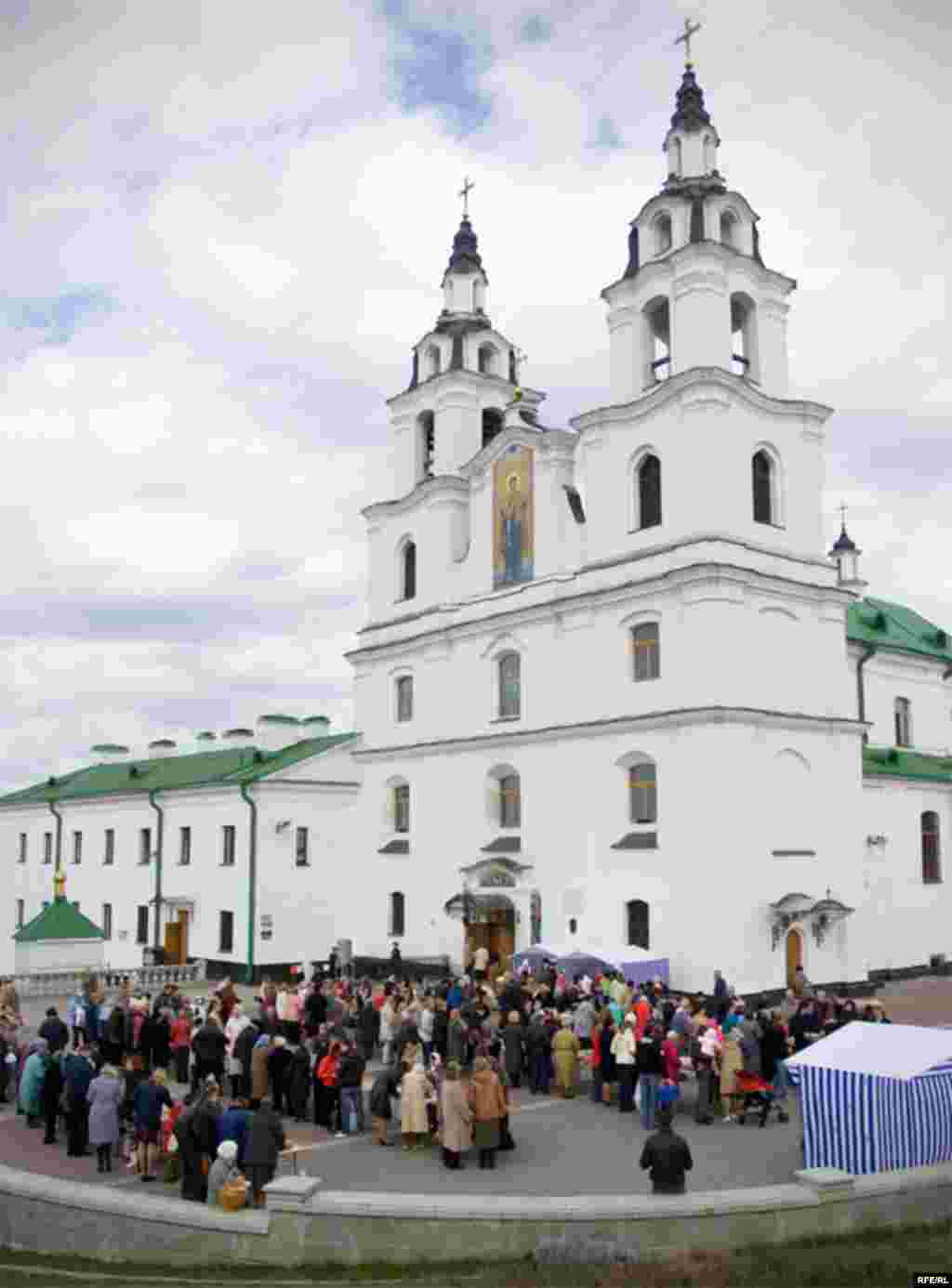 Праваслаўны Вялікдзень у Менску. 19 красавіка 2009