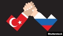Ռուս - թուրքական «բազկամարտ», ծաղրանկար