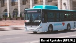 Автобус в Бишкеке. Иллюстративное фото.  