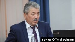 Министр финансов Адылбек Касымалиев.